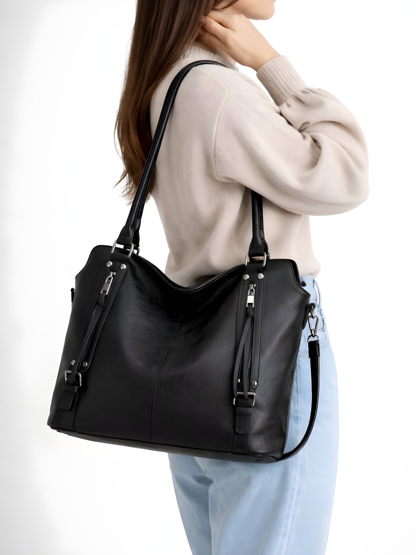 Leather Bag - Caroline