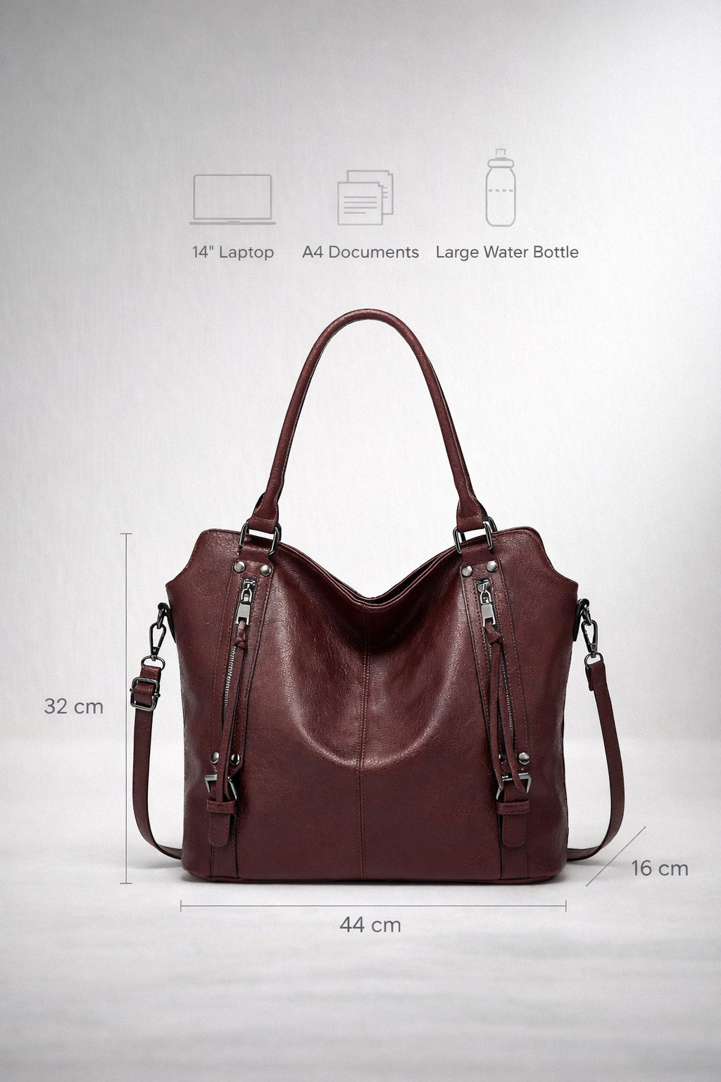 Leather Bag - Caroline