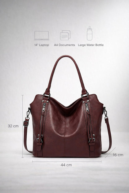 Leather Bag - Caroline