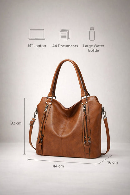 Leather Bag - Caroline