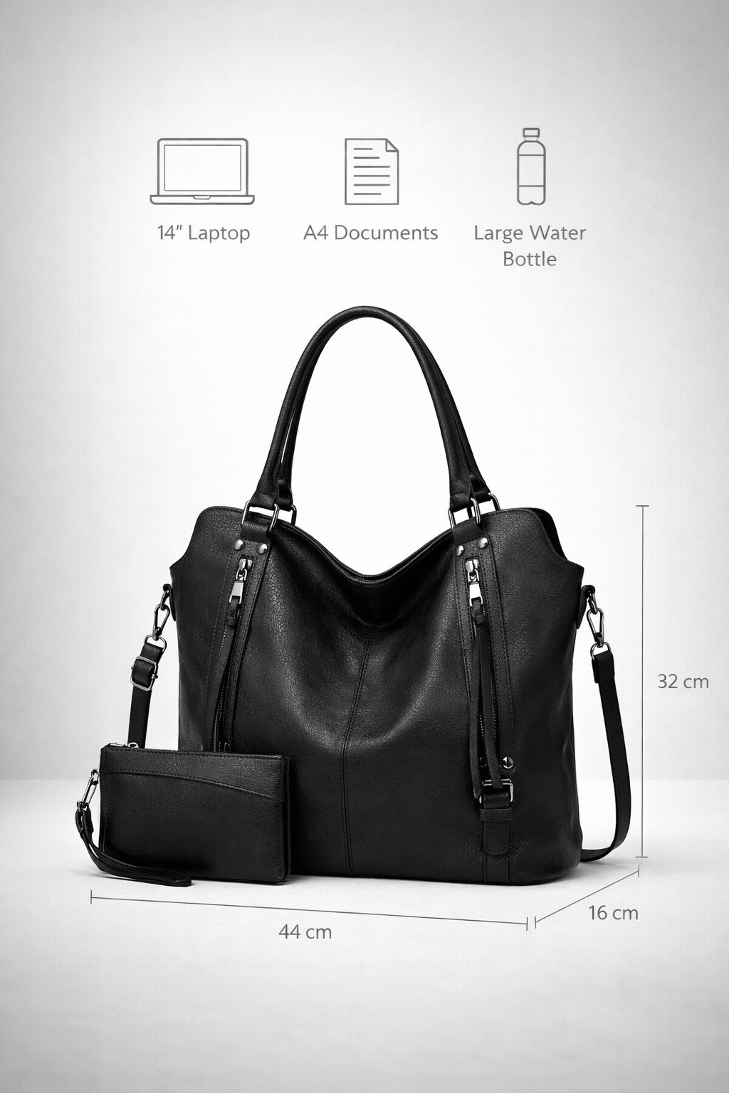 Leather Bag - Caroline
